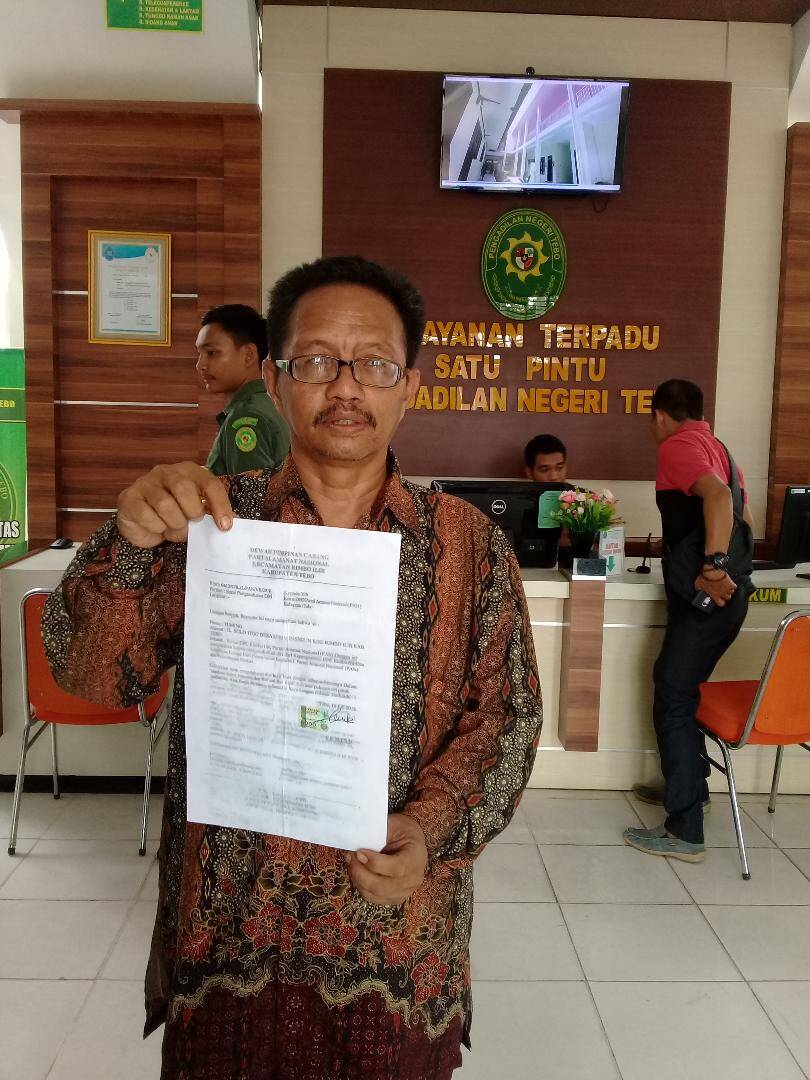 Tumino Daftar Gugatan Ke PN Tebo, DPP PAN Klaim Dua Orang Kadernya di Berhentikan