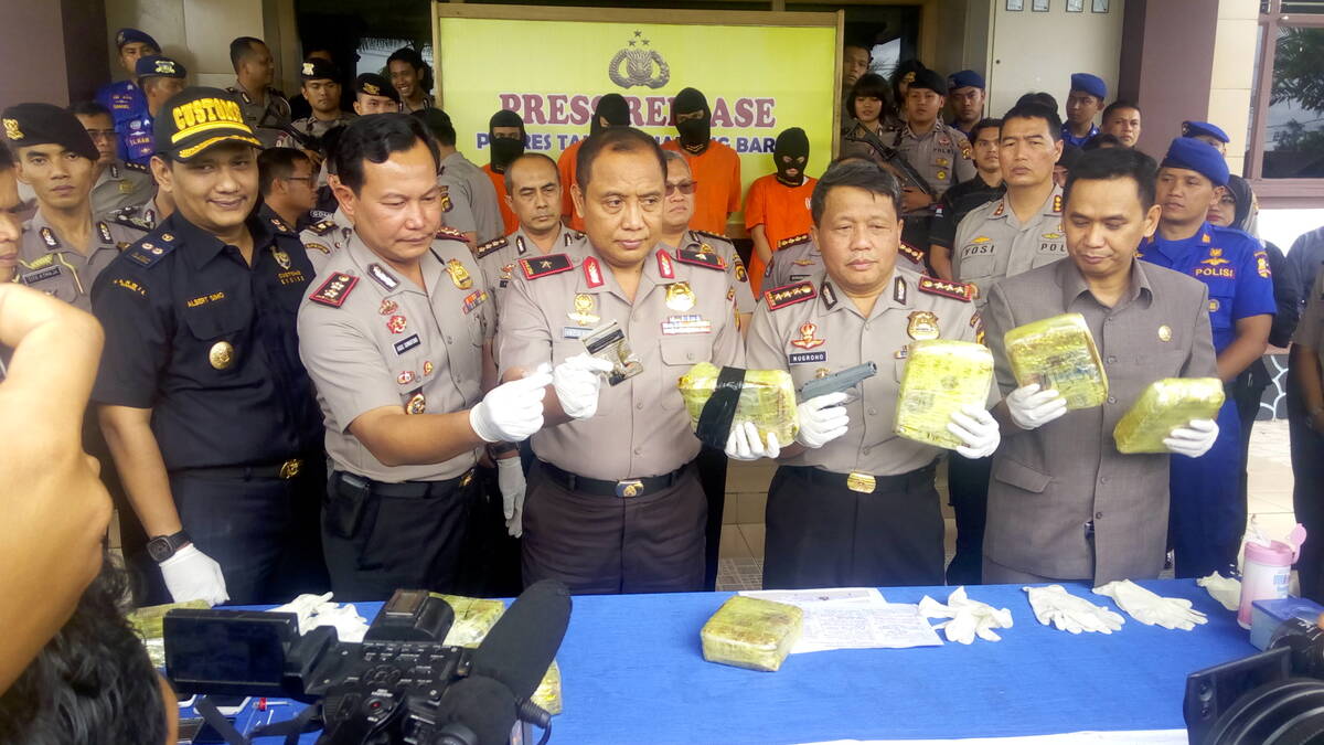 Tungkal Pintu Masuk Sindikat Narkoba Jaringan Internasional