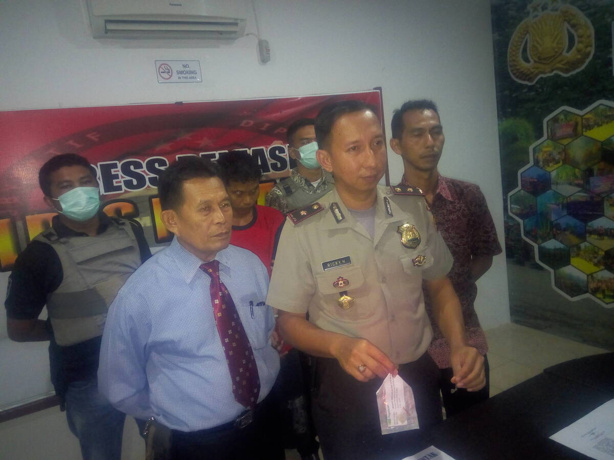 Ucok Warga Meranti Diamankan Satres Narkoba Polres Merangin