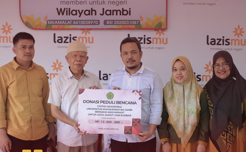UM Jambi Solidaritas untuk Kemanusiaan