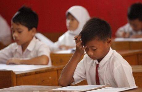 US SD  Hari Pertama di Sarolangun Lancar