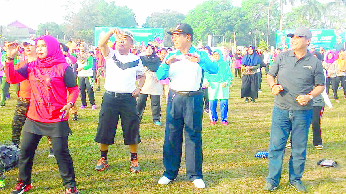 Usman Ermulan Ajak Masyarakat Jambi Ramaikan Pesta Rakyat Dukung Pelaksanaan Asian Games 2018
