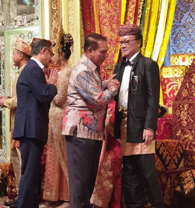 Usman Ermulan Turut Berbahagia Atas Resepsi Pernikahan Putra Tjahjo Kumolo