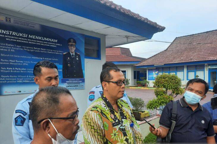Viral Napi Pakai Sabu-sabu di Lapas Jambi
