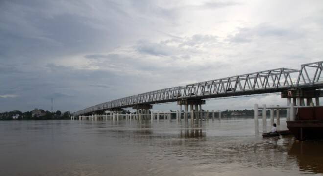 Volume Air Sungai Batanghari Mulai Menyusut