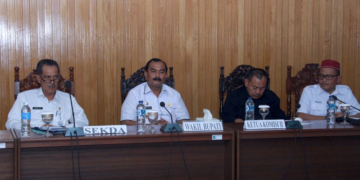 Wabup Apresiasi Kunker Komisi II DPRD Provinsi Jambi