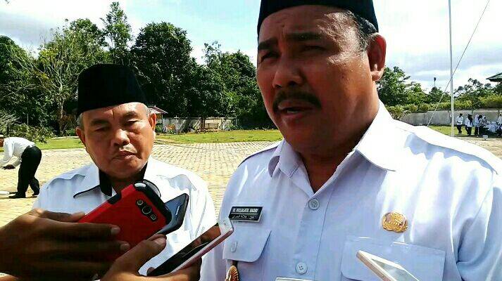 Wabup Hilallatil Badri Laksana Peletakan Batu Pertama di Pompes Sunan Gunung Jati