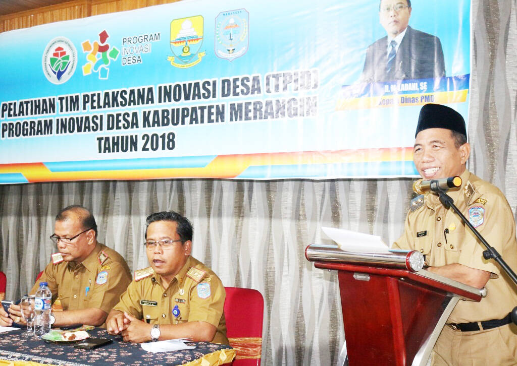 Wabup Merangin Buka Pelatihan TPID 2018