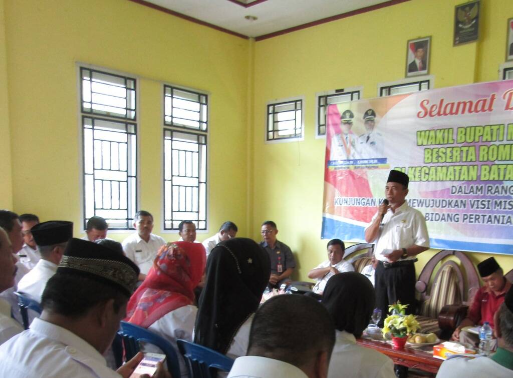 Wabup Merangin Kunker ke Batang Masumai