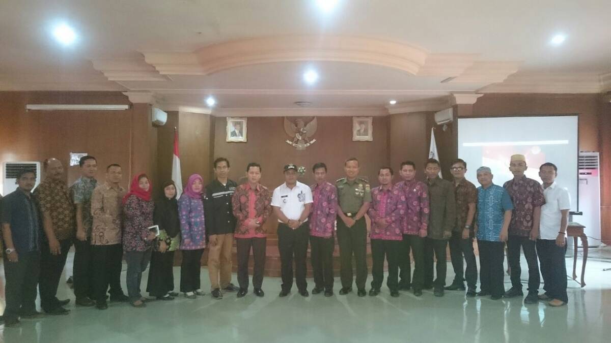 Wabup Tanjabtim Buka Rakor Panwaslu Bersama Stakeholder Tanjabtim
