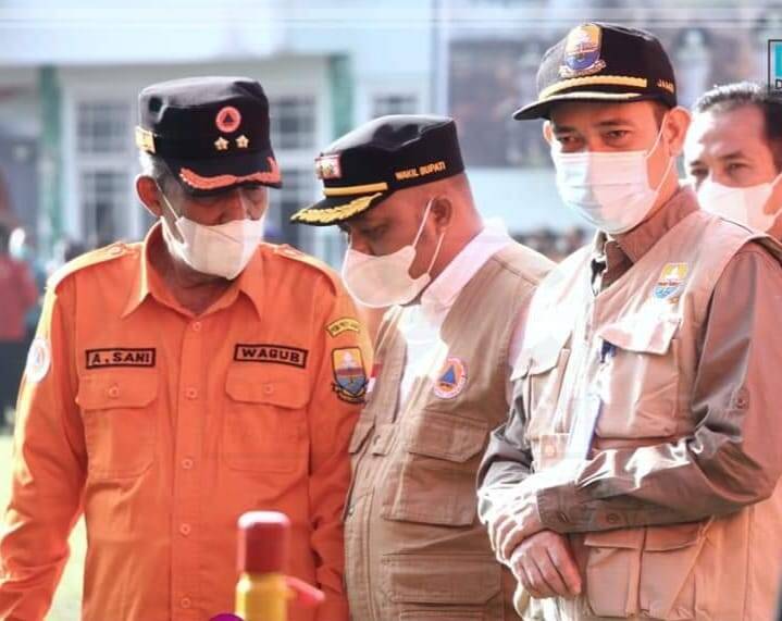 Wabup Tanjabtim Ikuti Apel Siaga Darurat Karhutla di Korem 042/Gapu