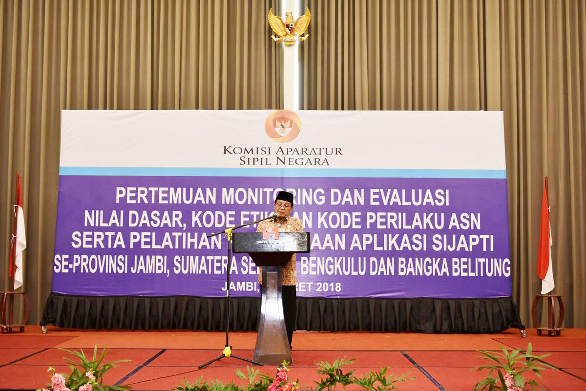 Wagub Harap ASN Terapkan Nilai Dasar, Kode Etik Dan Perilaku