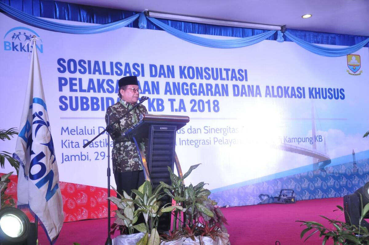 Wagub Harapkan Masyarakat Daerah Dapat Rasakan Manfaat Program KB
