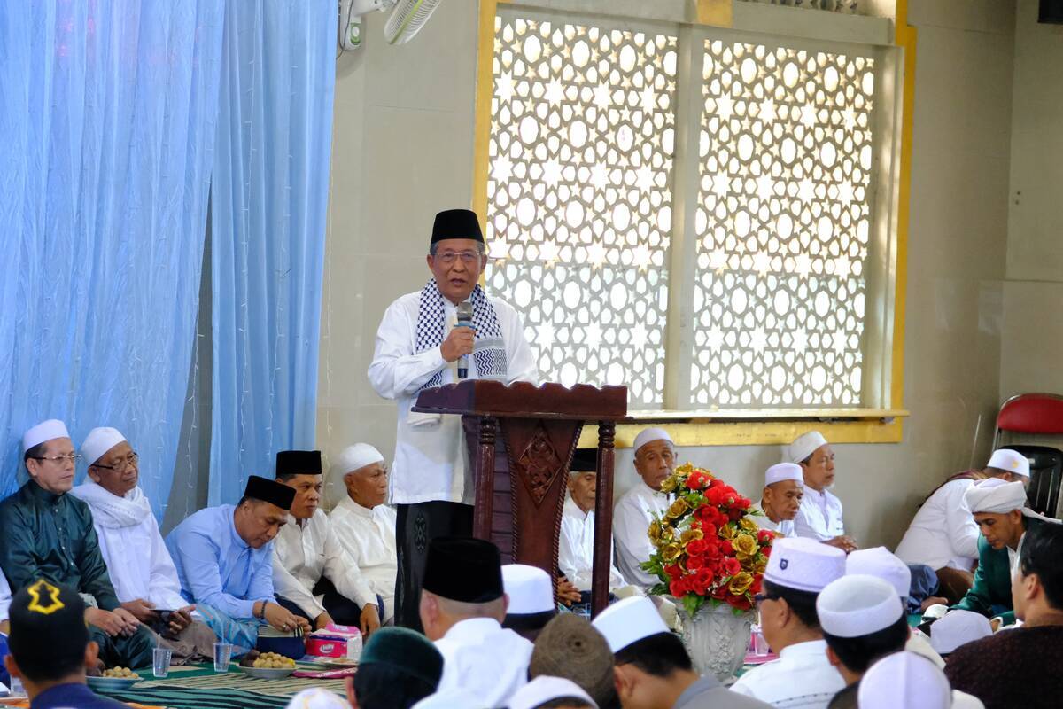 Wagub Sani Sambut Baik Kegiatan Ziarah Kubro dan Haul Masyayikh Tsamaratul Insan