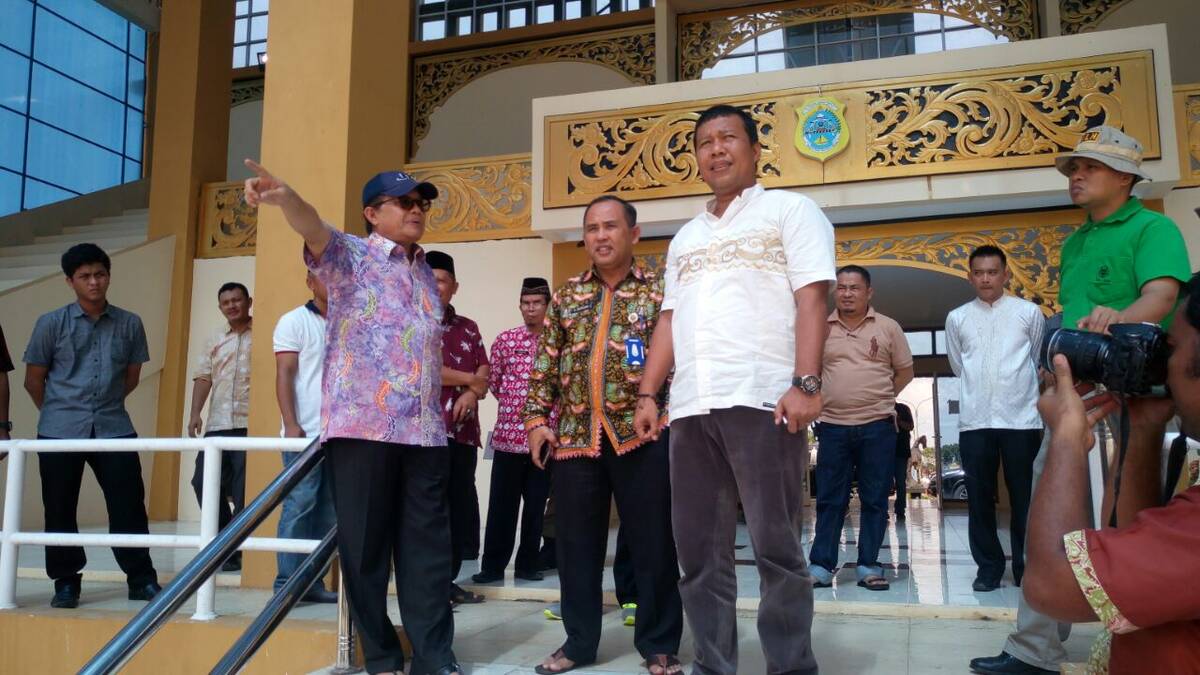 Wagub Tinjau Arena MTQ di Tanjabtim