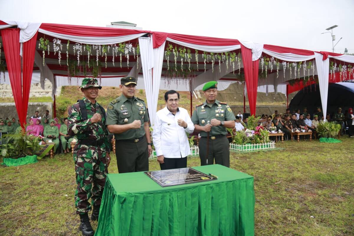 Wako Hadiri Penutupan TMMD Ke-104
