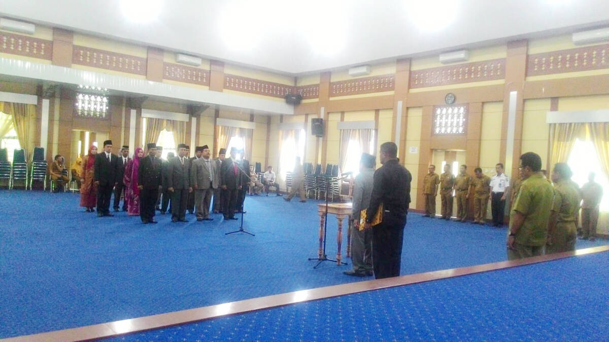 Wako Lantik 18 Pejabat, 5 Diantaranya Eselon II