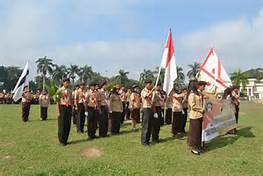 Wako Lepas Keberangkatan Kontingen Kwartir Cabang Pramuka