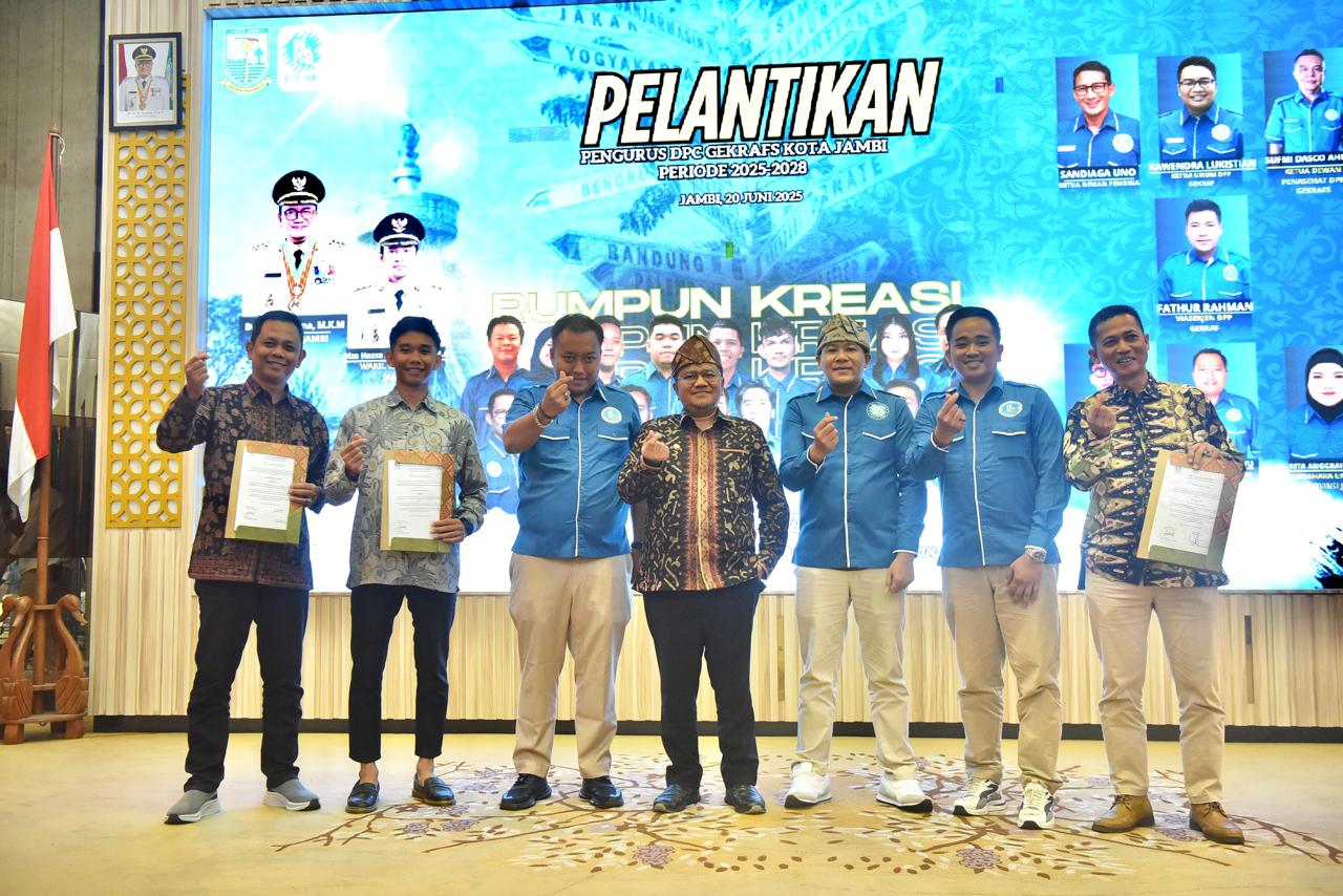 Wali Kota Maulana Dukung Penuh Gekrafs