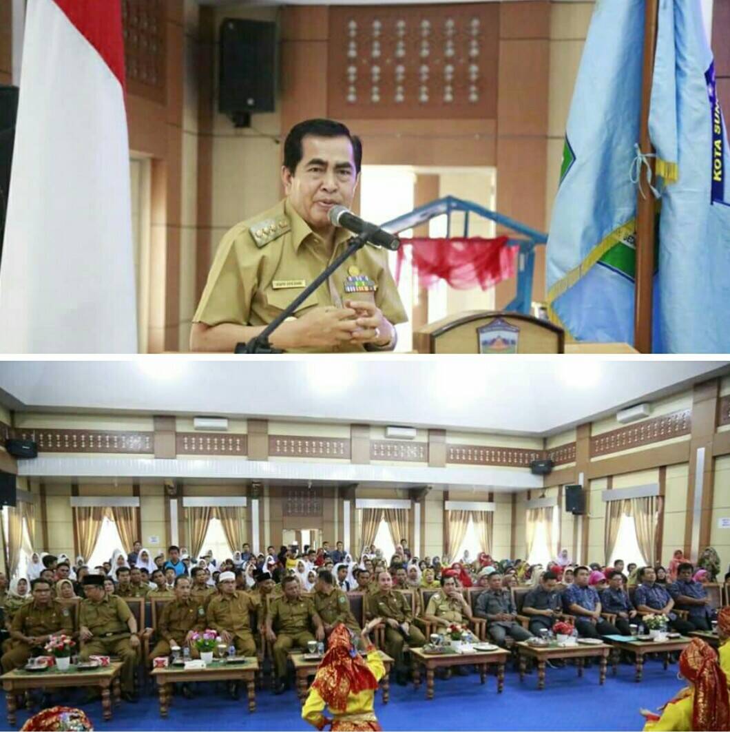 Walikota Buka Lomba OSN, O2SN, FLS2N, LCC dan GSI Tingkat SD/MI dan SMP/MTS