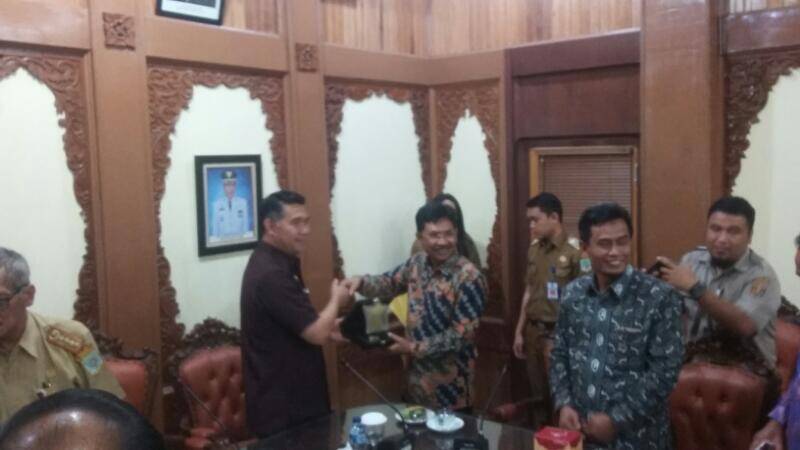 Walikota Fasha Sambut Kunjungan DPRD Ngawi