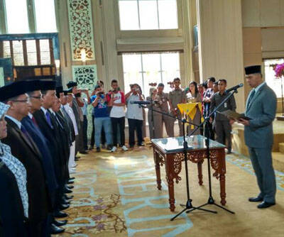 Walikota Lantik Pejabat Eselon II, III dan IV