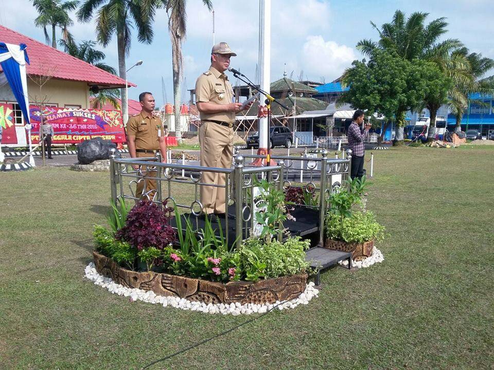 Walikota Pimpin Upacara HUT Satpam ke 36