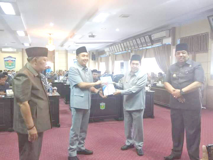 Walikota Sungaipenuh Sampaikan Rancangan KUA PPAS 2020