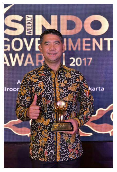 Walikota Terima Anugerah Government Award 2017