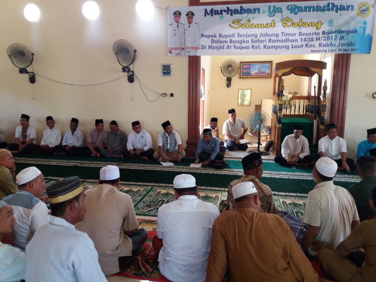 Warga dan Kades Ngadu ke Bupati Tanjabtim, Terkait sejumlah masalah di Kualajambi