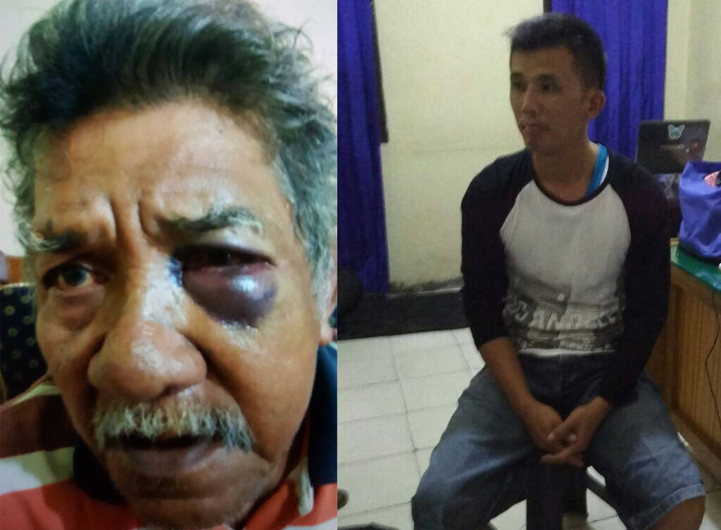 Warga Keturunan Aniaya Kakek