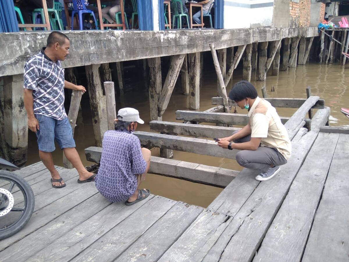 Warga Tungkal Ini Maling Kayu Pakai Becak Motor