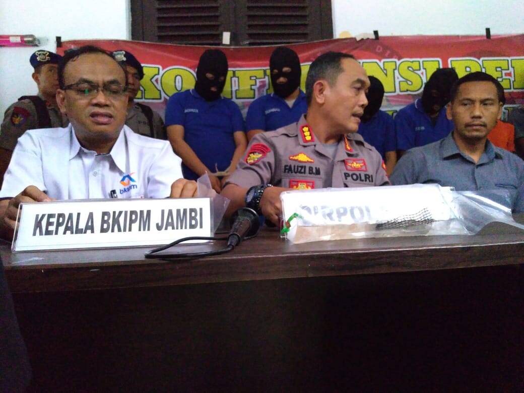 WNA Tiongkok DPO Bareskrim Diringkus Polairud Polda Jambi