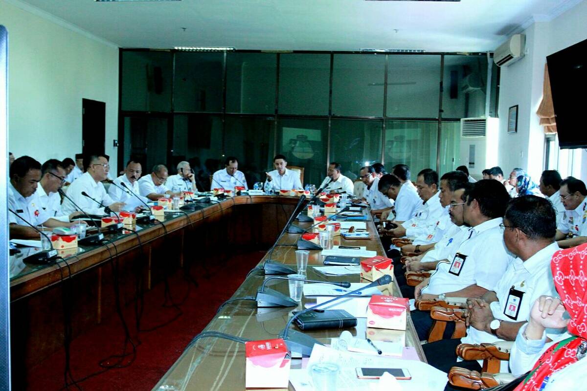 Zola Gelar Rapat Bersama OPD Jelang HUT Provinsi Jambi