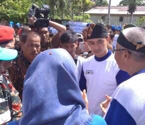 Zola Lakukan Penanaman Pohon di Kawasan Danau Sipin