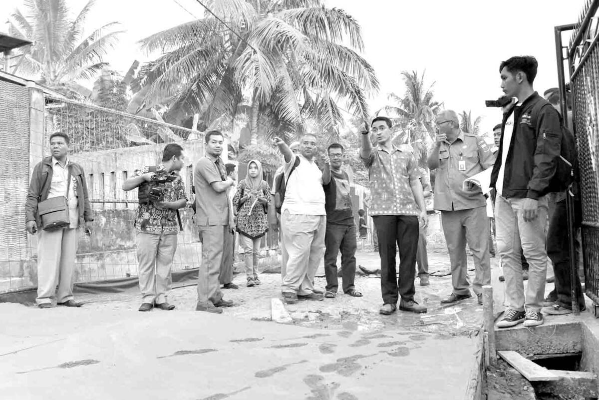 Zola Tinjau Pembangunan Peningkatan Prasarana Umum
