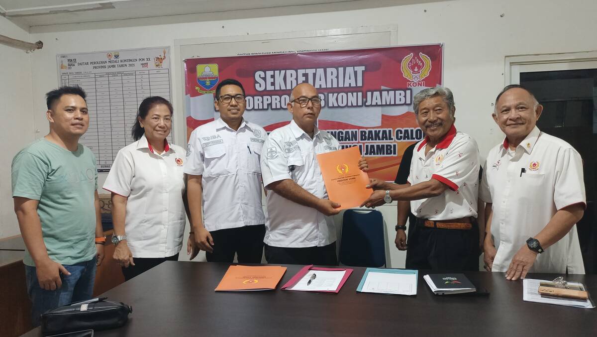 Zuwanda Maju Ketum KONI Provinsi Jambi